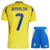 Original Trikotsatz Al Nassr Ronaldo 7 Heimtrikot 2024-25 Für Kinder